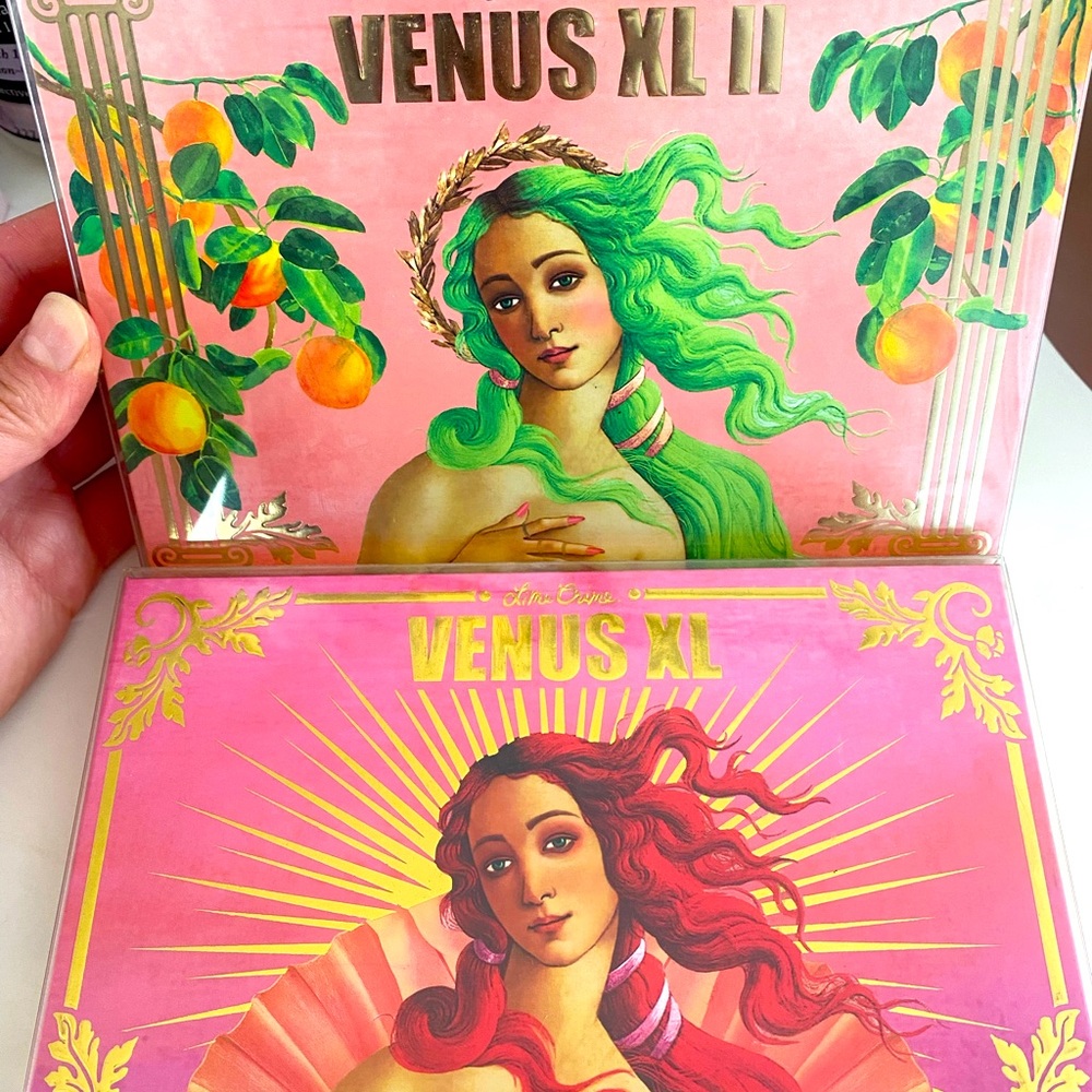 Lime Crime Venus XL & Venus XL 2 Eyeshadow Pallet Bundle